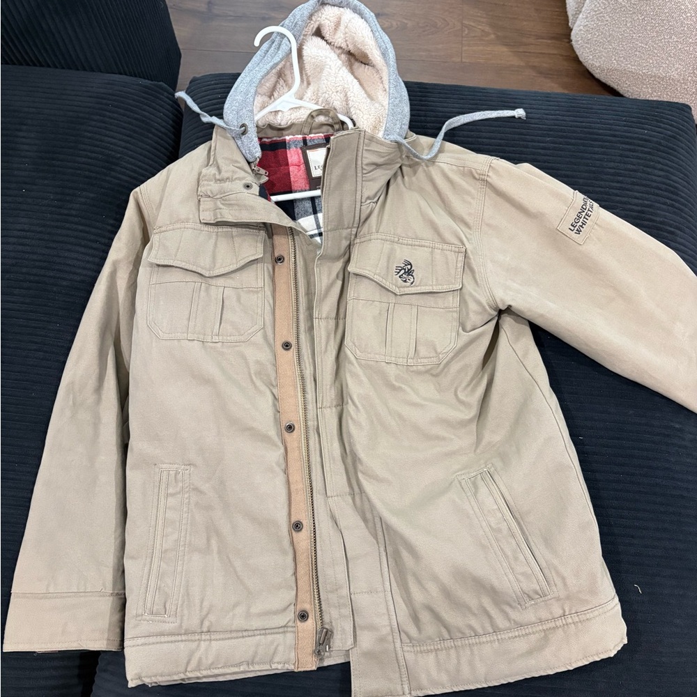 Legendary Whitetails Tan Military Field Jacket